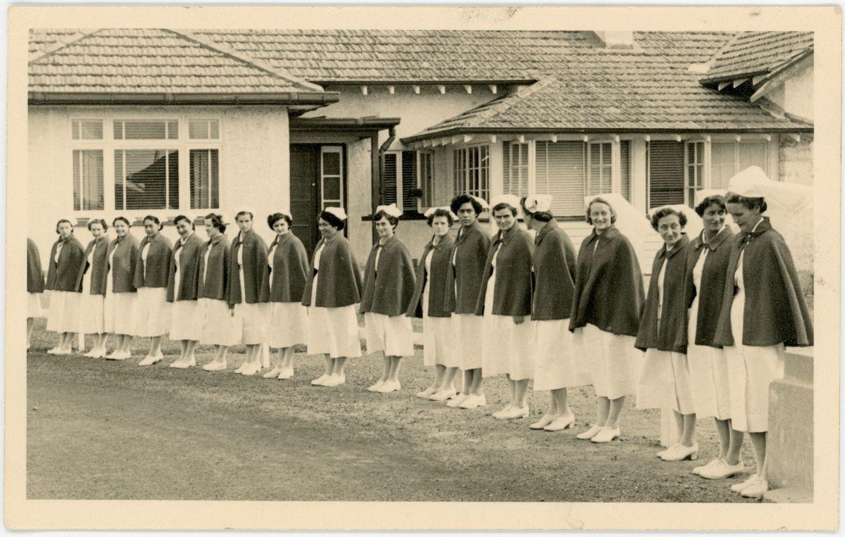 Group Portrait, Nurses, Whakatāne Hospital Whakatāne Museum