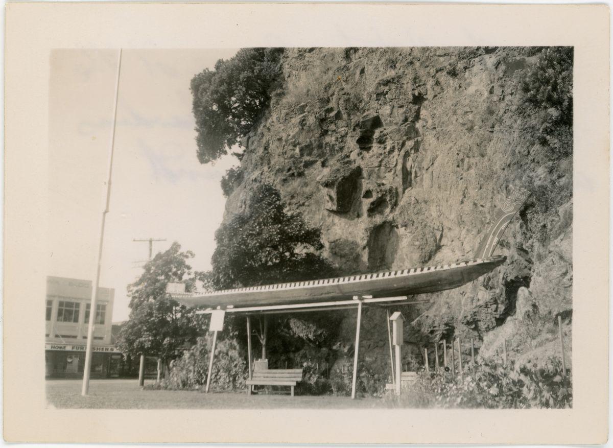 View, Mataatua Waka, Pohaturoa Rock - Whakatāne Museum Collections ...